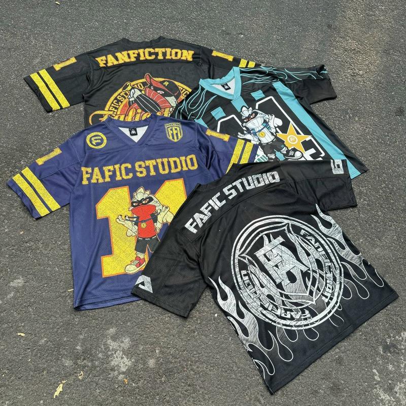 Áo Thun Jersey FAFIC Studio Chính Hãng Mascot Thể Thao Vải Mè Lưới unisex FLOCAl resell