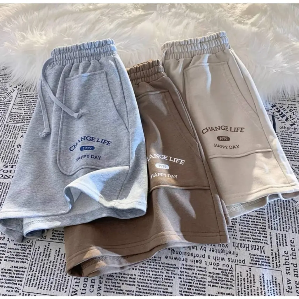 CHANGE LIFE CELANA PENDEK WANITA - CELANA SANTAI WANITA - SHORT PANTS - CELANA PENDEK