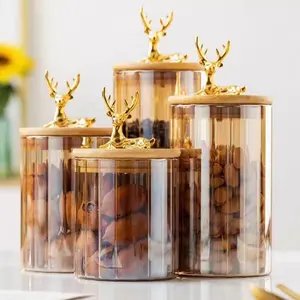 [COD] Special Ramadhan FULLSET Toples Hari Raya/ Toples Kaca Transparan/ Toples Kaca Rusa/ Toples Aesthetic/ Toples Serbaguna/ Toples Snack/ Toples Lebaran/ Toples Hari Raya