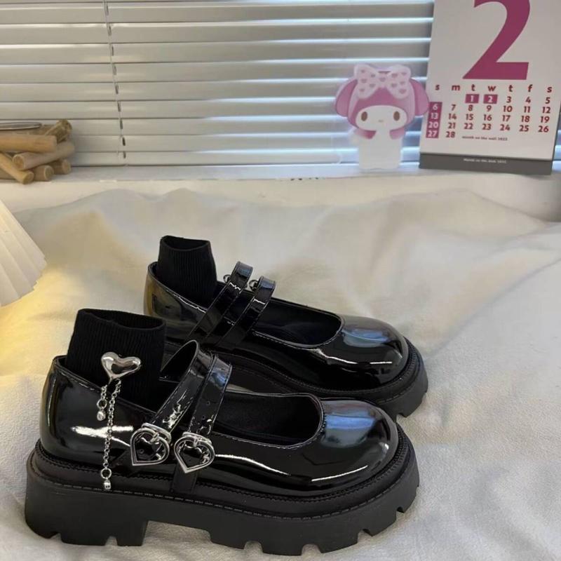 Product Introduction of Giày da nhỏ cho phụ nữ mùa xuân và mùa thu Mary Jane cỡ nhỏ 31, size nhỏ 32, 33, 34, giày đế xốp ngắn cho học sinh 2