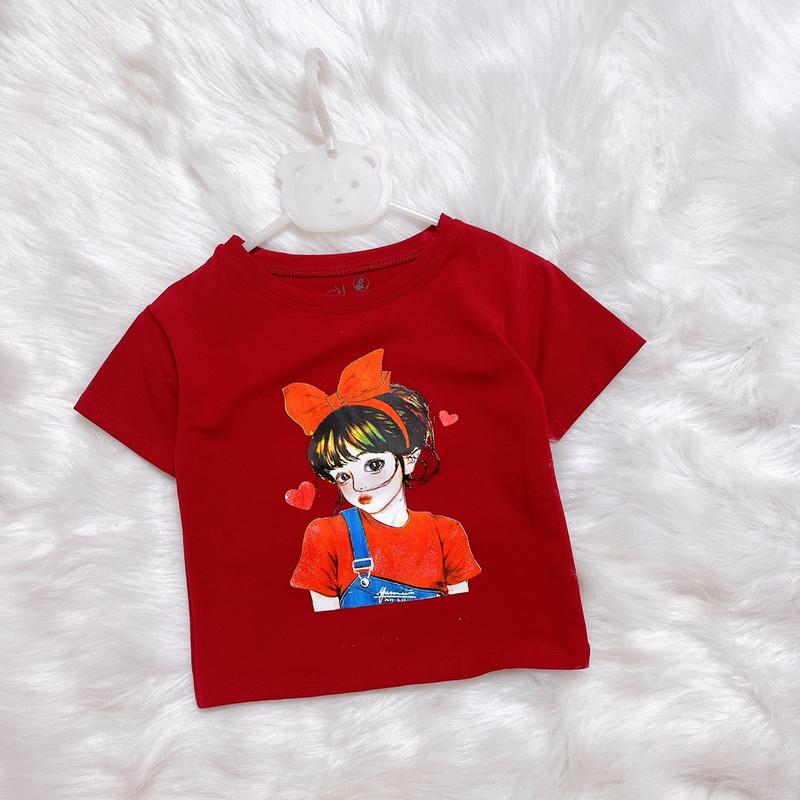  Áo phông tay ngắn cho bé 8kg tới 65kg Chất thun cottton mềm mịn  co dãn 4 chiều chất mát thấm hút mồ hôi 