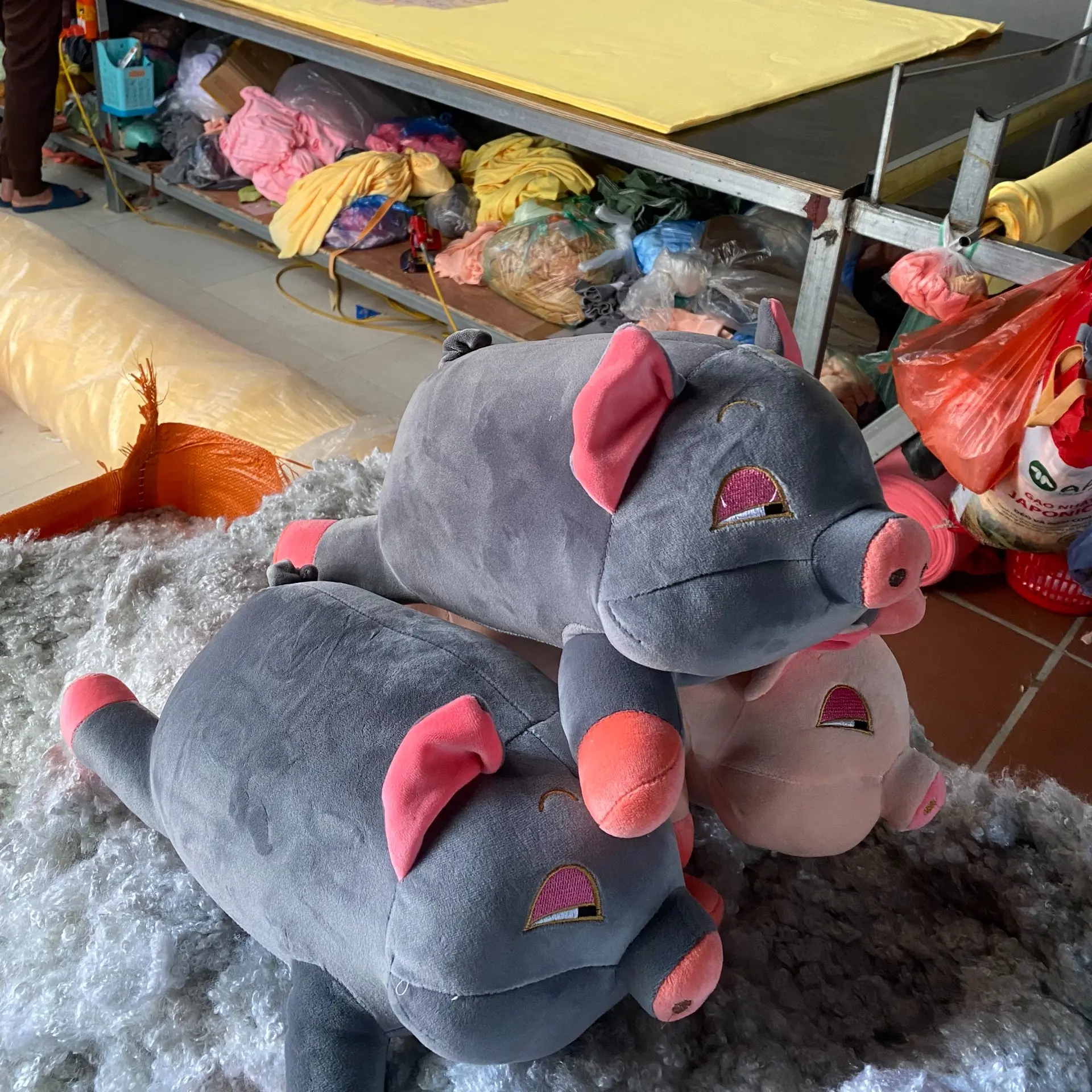 Gấu bông h.eo xinh xắn 40cm k chọn màu( chọn thì ghi chú vào đơn)