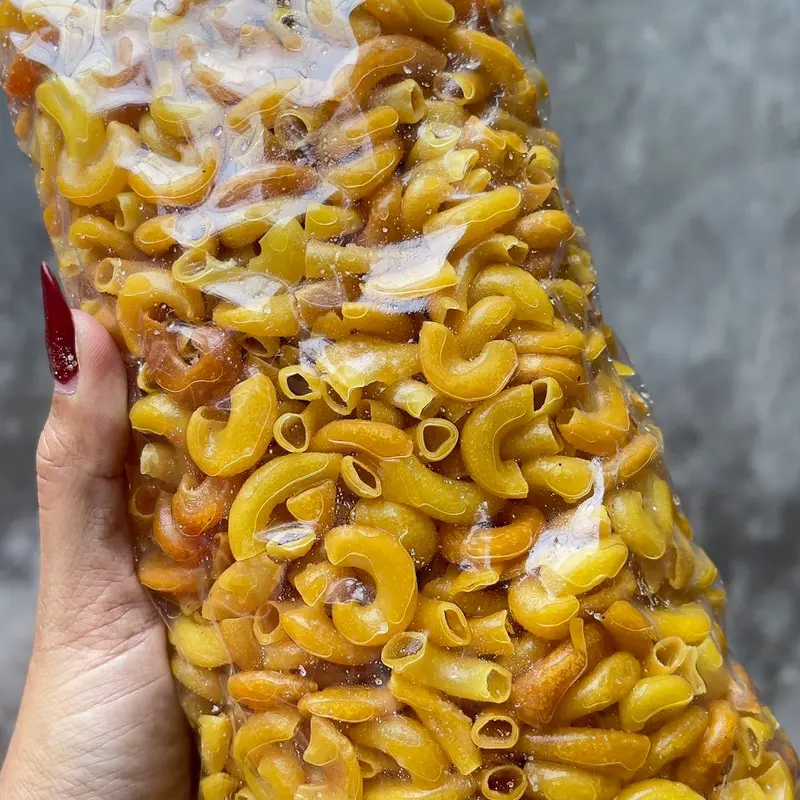 MAKARONI CIKRUH DAUN JERUK 250gram Makanan Camilan Asin Pedas Food Snack Cemilan 5
