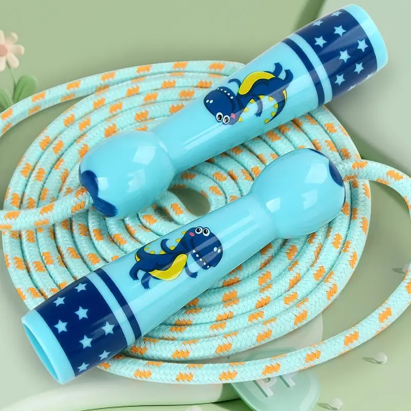 Adjustable Skipping Rope, 1 Count Cute Cartoon Design Skipping Rope, Fitness Equipment for Kids, Sports Equipment for Home Gym