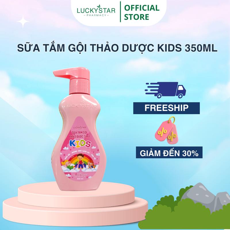 Sữa Tắm Gội Thảo Dược Baby 3in1 Lucky Star - Chăm sóc da bé, cho bé