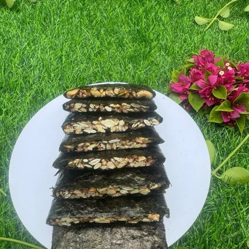 Com Bo 6vij bánh 500gr (ăn thử trải nghiệm ) Ăn Vặt Snack Thức Ăn Food kiêng  ) banh keotet 1