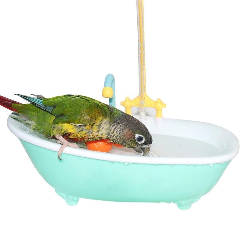 Product Introduction of Parrot Bathing Outside Bath Tub Bird Bathing Pet Supplies V0F8 29