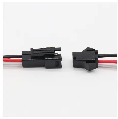 1 cặp jack nối điện SM 2 chân đực cái nối nhanh ( gồm zắc đực + cái ) 5