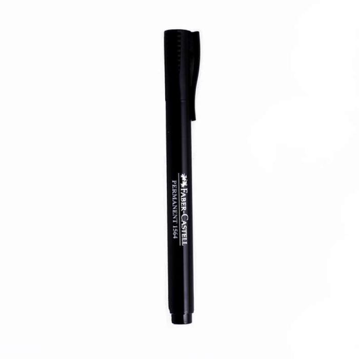 Gambar Faber Castell - Spidol Slim Permanent Warna Hitam dari Gramedia Kab. Tangerang Tokopedia