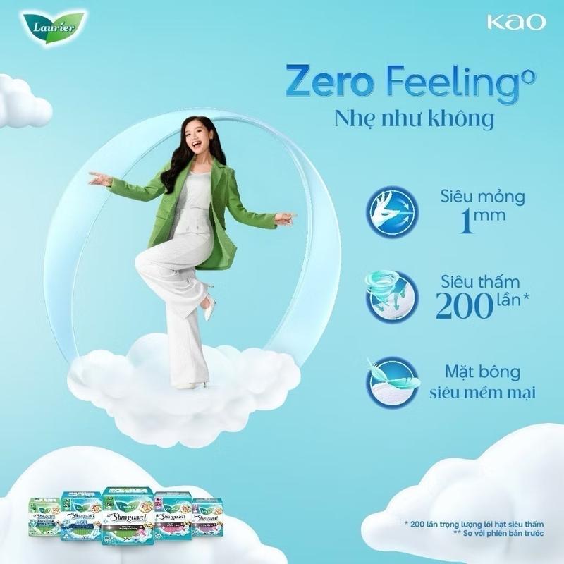 Product Introduction of ￼(Chọn loại)Băng Vệ Sinh Laurier Siêu Mỏng Kháng Khuẩn 1mm Loại lớn Nữ Tampon Women 13