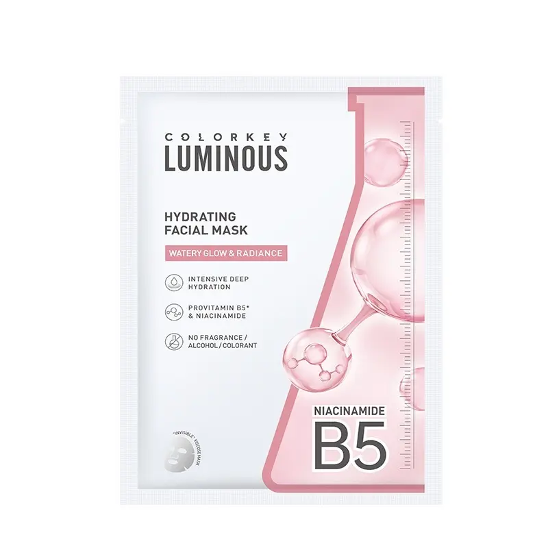 Topeng Penghidratan, Vitamin B5, 25ml, 1 Keping