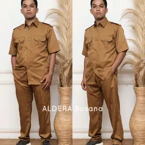 baju PDH cowok keki tua lengan pendek baju PDH cowok keki tua lengan pendek