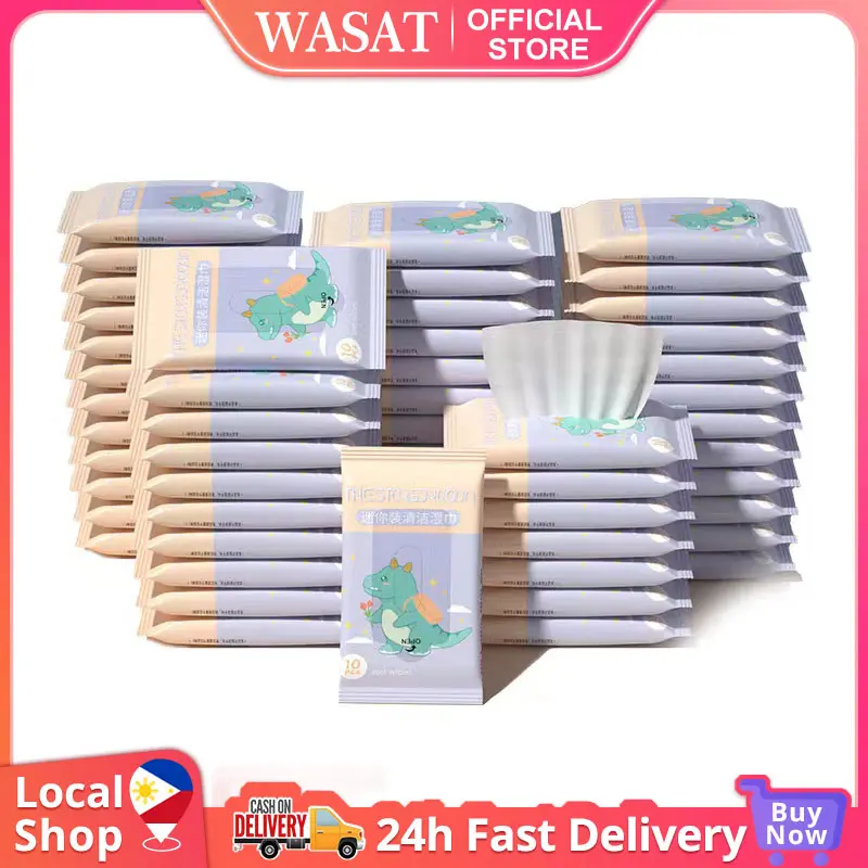 Baby Wipes For Hand And Mouth Small Package Infant Wipes Mini Wipes  Easy Carrying Baby Disinfecting Wipes