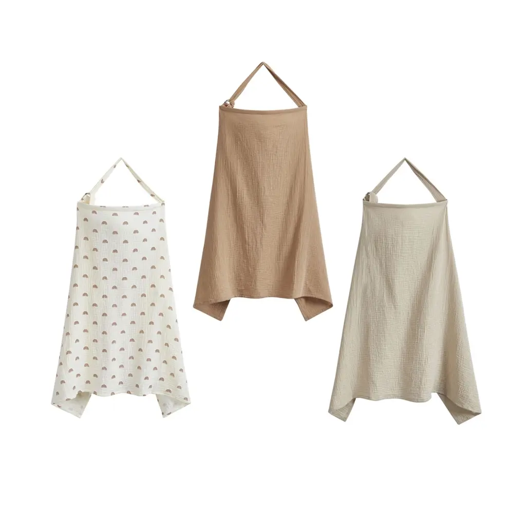 Privacy Nursing Apron Nursing Cover Cotton BreastfeedingCover Muslin Nursing Cover Breastfeeding Breast Feeding Coverall