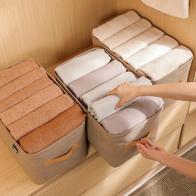 Product Introduction of Tủ lưu trữ, cho quần và áo len, có ngăn kéo, hộp Sắp Xếp cho quần jean, quần áo tủ quần áo 3