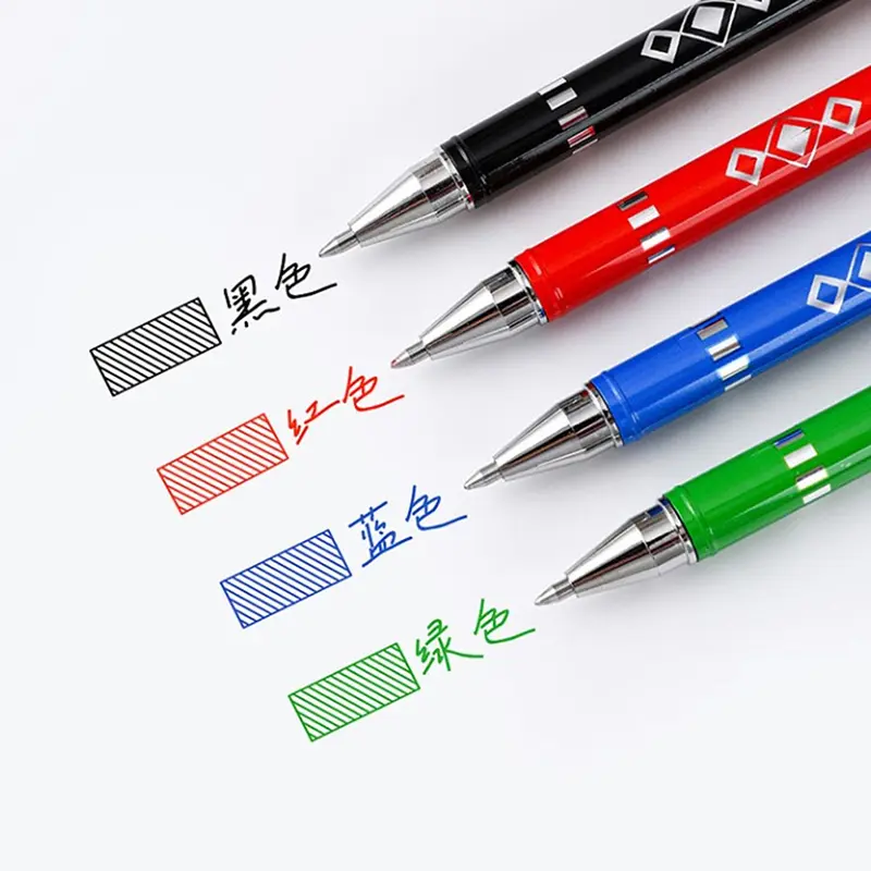 Set Pen Boleh Padam Ajaib, 1Pc, Pen Gel Boleh Padam 0.5mm Berwarna-warni, Pemegang Boleh Basuh, Sesuai untuk Alat Tulis Menulis Sekolah dan Pejabat, Termasuk Pen