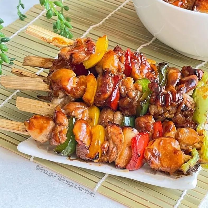 kwalitas Di jamin Import Tusuk sate Dayung Sate Japang Sate Yakitori 15cm 20cm Bendera 2