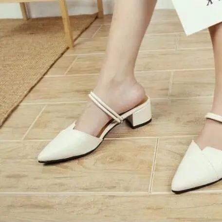 Giày Nữ Mũi Nhọn Đi Được 2 kiểu A31 Mũi nhọn 1