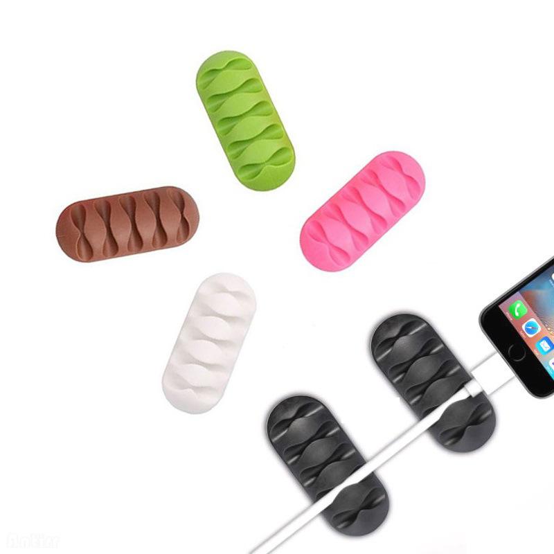 Product Introduction of Dụng Cụ Sắp Xếp Dây Cáp Bằng Silicon, 1 Cái, Giữ Cho Cáp Của Bạn Sắp Xếp Và Không Bị Rối 3