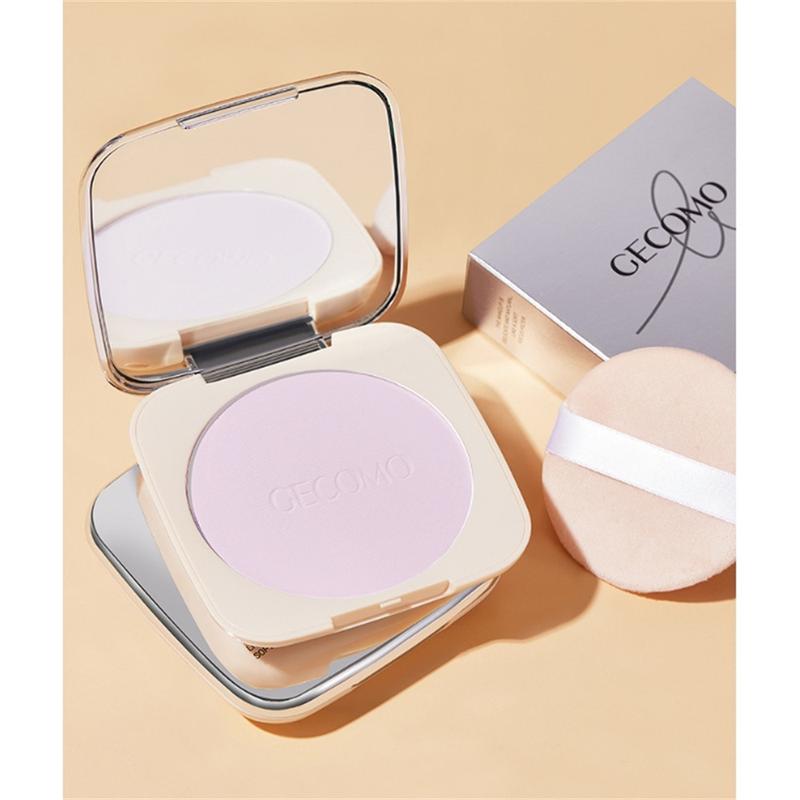 Phấn Phủ Dạng Nén, GECOMO, Nhẹ, Phấn Mật Ong Lì Kiểm Soát Dầu, Không Thấm Nước, Lâu Trôi, Kết Hợp Trang Điểm Không Lem, Thích Hợp Cho Da Khô Và Dầu, Che Khuyết Điểm, Trang Điểm Nữ 5
