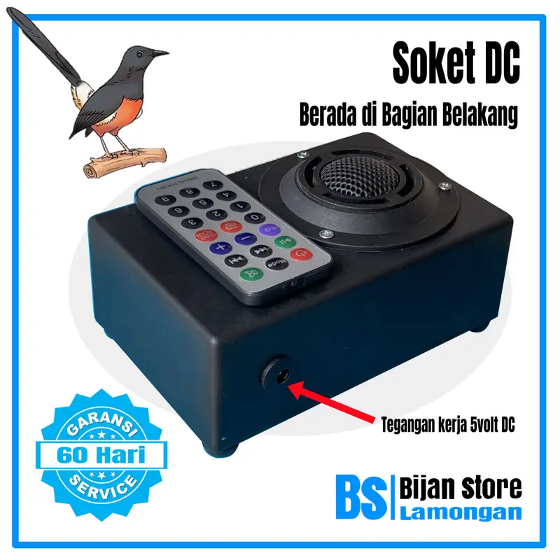 Masteran Burung Mp3 Type V 2.0 B Speaker Master Kicau Bird Mastering SIap Pakai 24 Jam 5