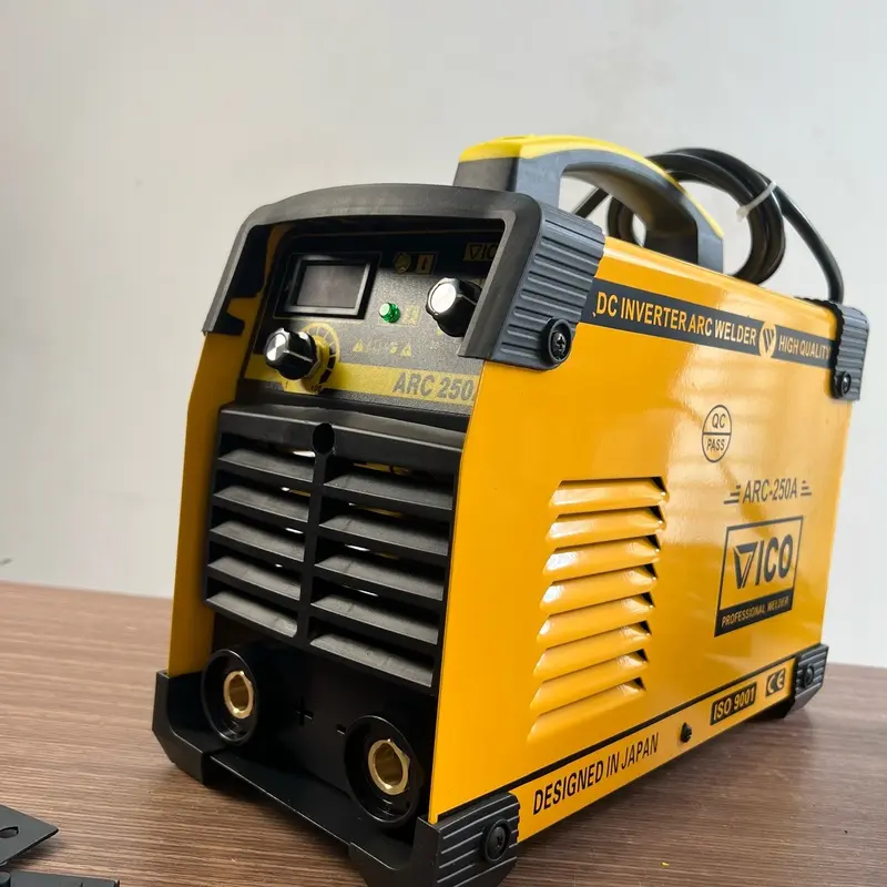 Máy hàn công trình que 3,2ly-4.0ly chính hãng Nhật Bản VICO 250A, dòng điện 20A-250A 4