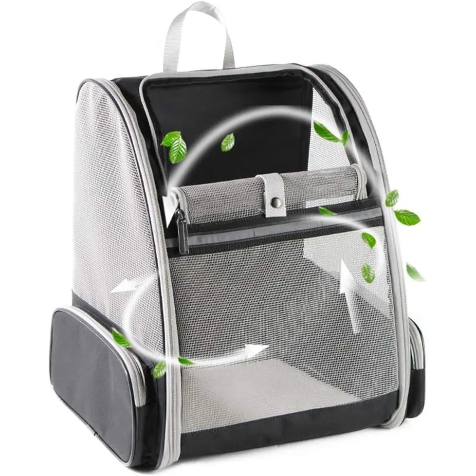 Cat Dog Backpack Cat Backpack Pet bag for dogs and cats, puppies, fully ventilated mesh.
