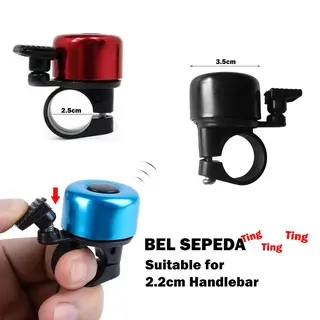 R559 BEL SEPEDA TING TING TING / SEPEDA BEL / CLAKSON SEPEDA Lonceng Ringing Bell Ting Ting Warna Metal Outdoor 1