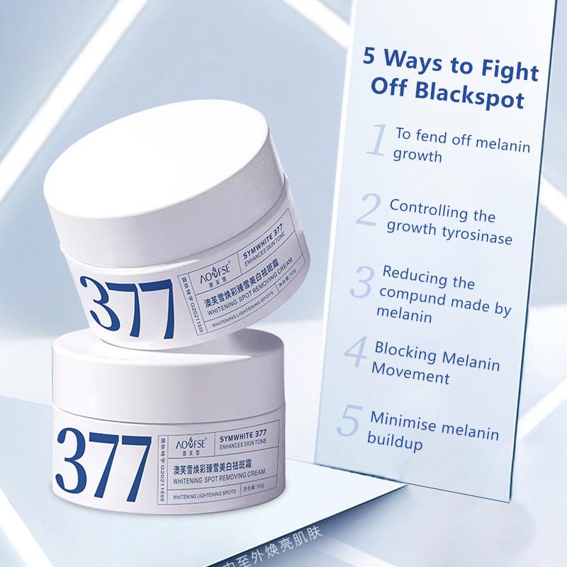 Product Introduction of 377 Snow Whitening Cream Freckles Removal Reduce Dark Spot 24