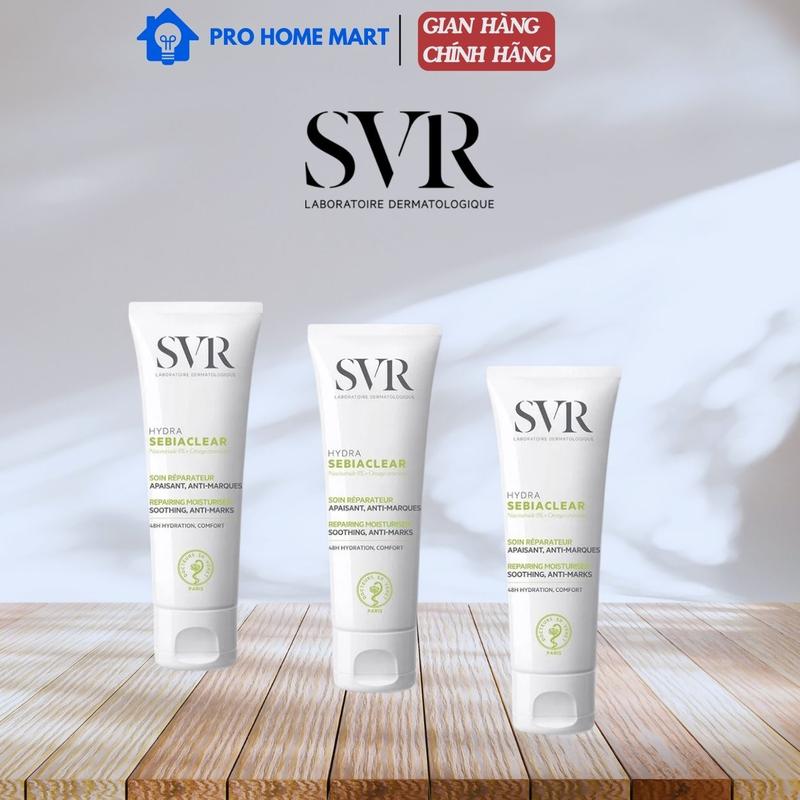 Kem dưỡng cấp ẩm  SVR Sebiaclear HYDRA 40ml Skincare Kem Face Dưỡng Ẩm Da