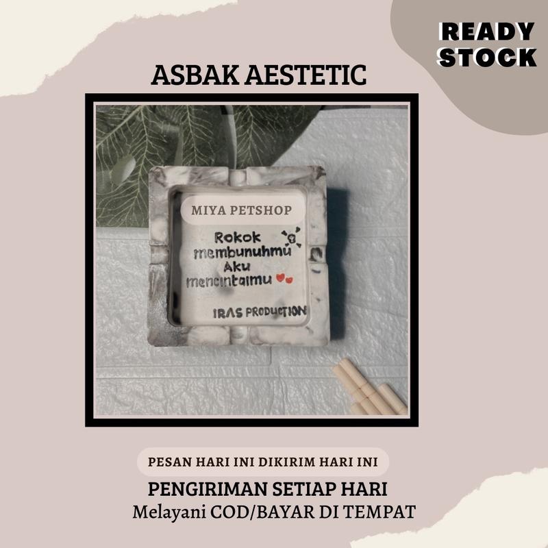 Asbak Aestetik Cocok buat kado| Giftbox asbak 2