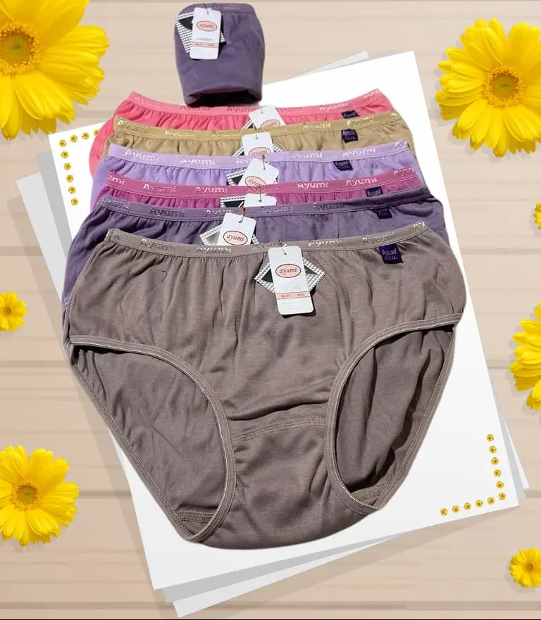 CELANA DALAM WANITA PAKET MURAH/LUSINAN/BAHAN KATUN UKURAN M L XL XXL XXXL 6 PCS 12 PCS Dewasa Boxer Motif Cewek