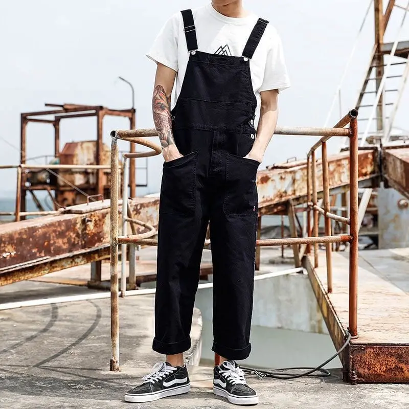 OVERALL RETRO AMERICAN DRILL PRIA WANITA 2