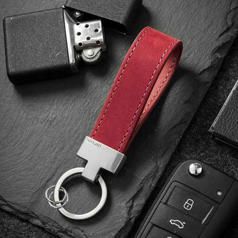 Fashion PU Leather Keychain, Car Keychain, Universal Keychain for Men & Women, Durable Keychain for Outdoor Activities, Suitable for Hiking, Camping 8
