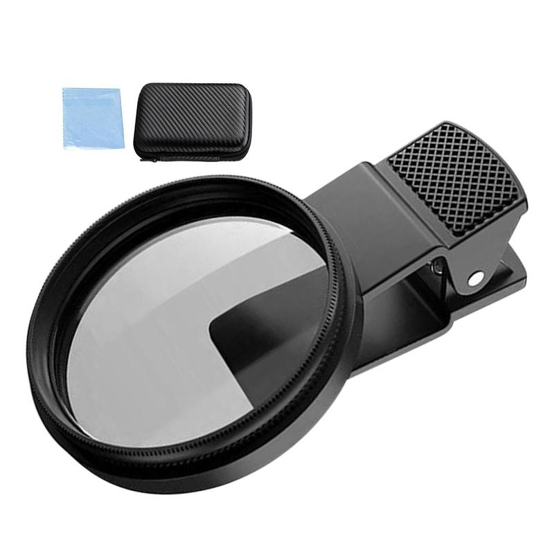 52mm CPL Circular Polarizer Clip-On Filter for Smartphone Camera Multi-Coated…