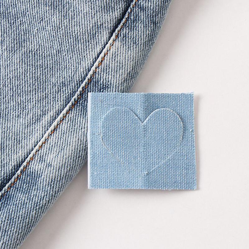 Product Introduction of 3/5 PCS Cloth Clothing Denim Decoration Sewing Accessories Jean Patches Iron On Patch Clothes Stickers Jeans Repair Patches 17