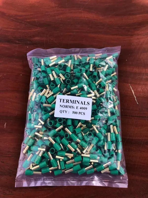ĐẦU COS ĐỒNG KIM RỖNG ĐẦU COS PIN rỗng tròn đấu dây điện( cos đồng)có bịch 200 cos và bịch 500 cos 3