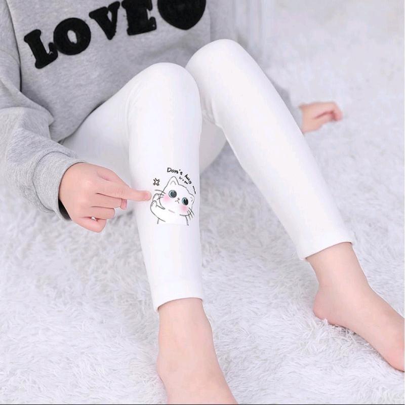 Legging Anak  Motif Karakter Mix Variasi Bahan 100% Katun Impor / bawahan anak perempuan / legging anak murah berkualitas Impor Celana Fashion 2