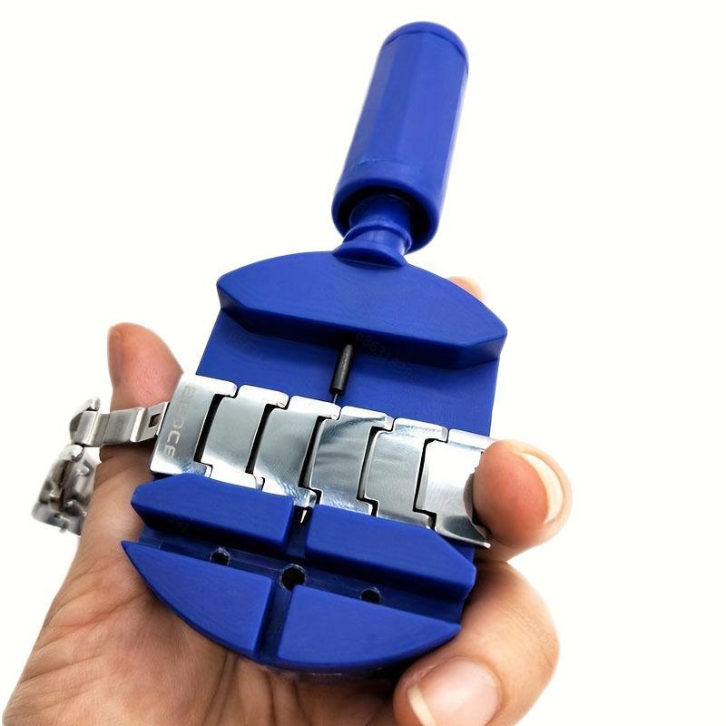 Product Introduction of Watch Link Removal Tool Kit, Watch Band Tool, Strap Chain Pin Remover Repair Tool Kit for Watch Band Strap Adjustment, Ideal Choice for Gifts 4