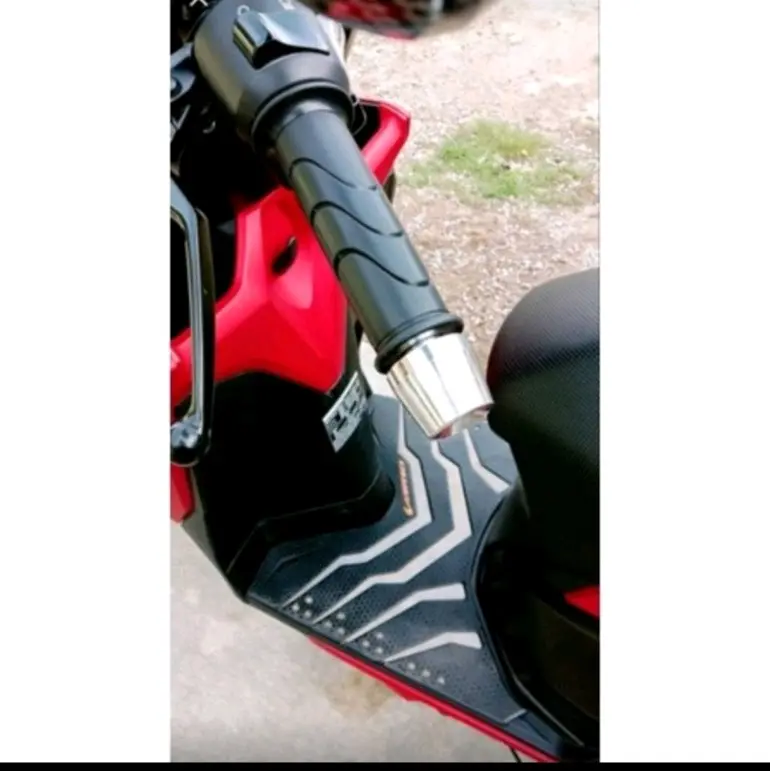 handfat handgrip motor model standar ori Honda+ Jalu stang pcx universal semua motor beat Vario Scoopy Spacy Supra Revo kharisma dll harga sepaket sesuai foto 1