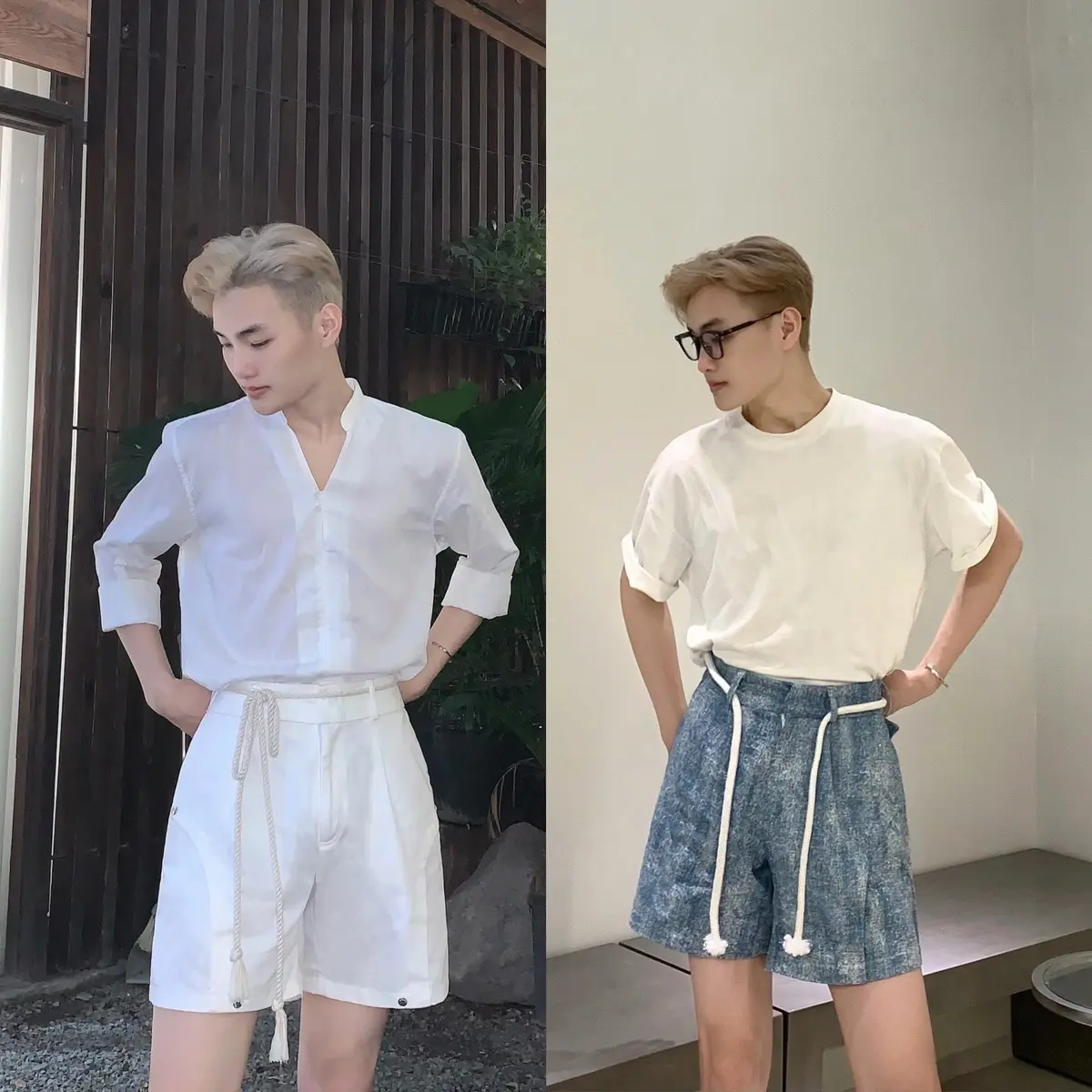 Riin.B - Quần Short Trên Gối Mềm Mại