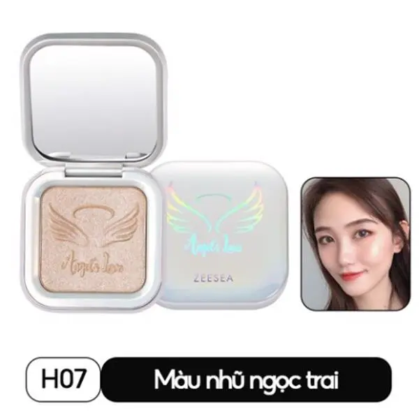 （Same style） [NHẬP KHẨU] Phấn Bắt Sáng Màu Sắc Lấp Lánh ZEESEA Highlight Pressed Powder 6g 8