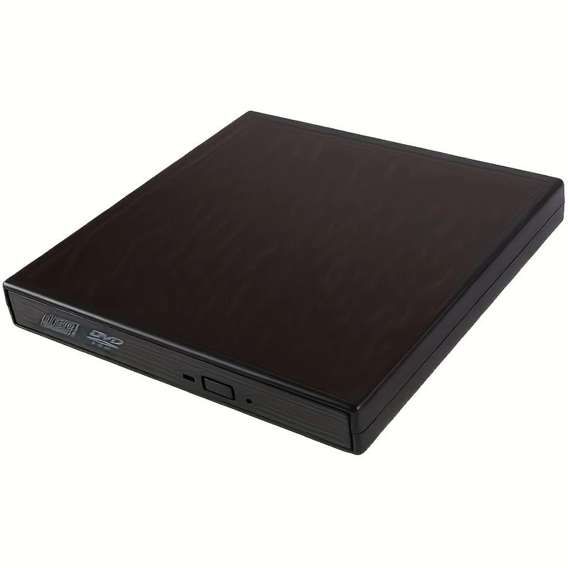 Product Introduction of External CD DVD Drive, USB 2.0 Ultra-Thin Portable External CD-RW Drive DVD-RW Burner Burner Player for Laptop Laptop Desktop Computer 5