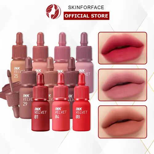 Son Kem Lì Ink Velvet Peripera Màu 22 - 23 - 24 - 25 - 26 - 27 - 28