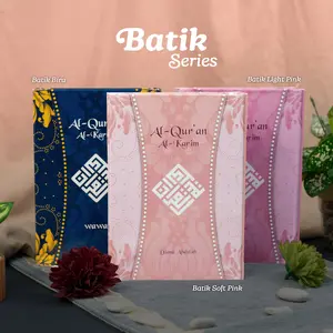 A5 Al Qur'an Custom Nama dan Ucapan - Bisa Tulis Nama di Cover- Batik Series - Premium
