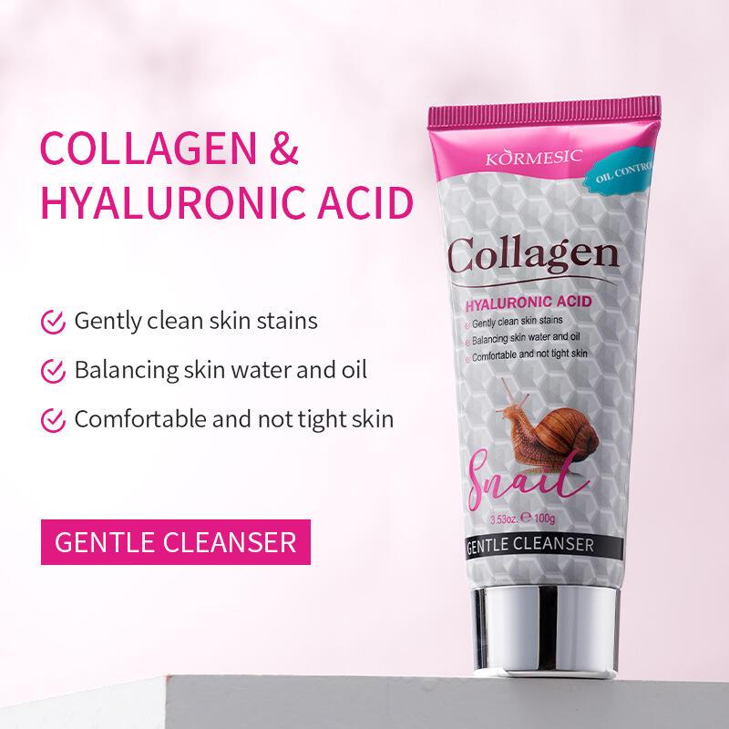 Product Introduction of KORMESIC Full English Facial Cleanser Deep Cleansing 3