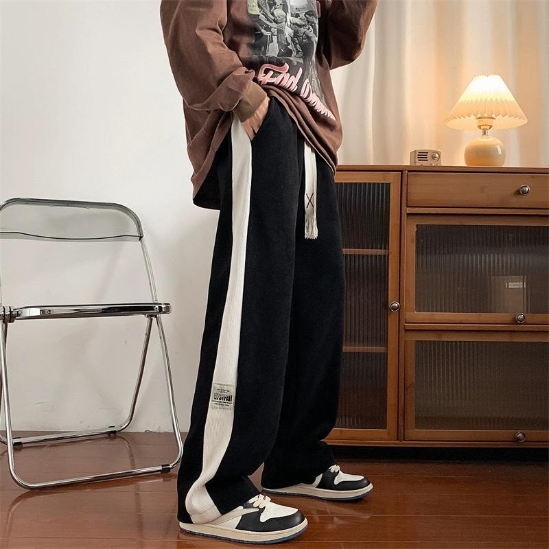 Quần Jogger Nỉ Nhung Tăm Siêu Dày Dặn Mềm Mịn VPSIFALL Unisex - Quần Ống Rộng Nam Nữ Ulzzang