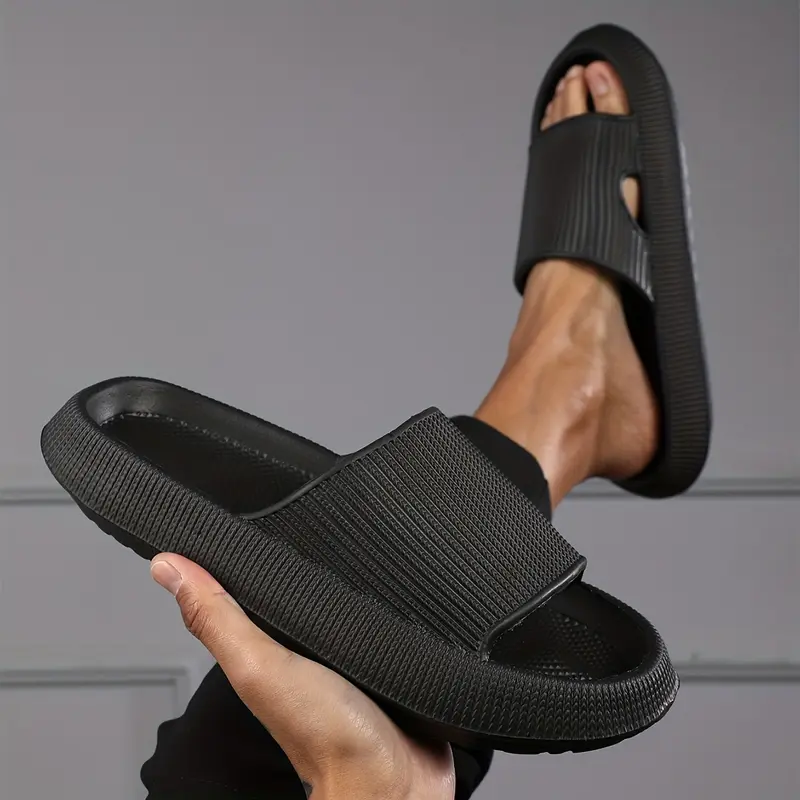 Lightweight And Versatile Men's Slippers, Large Size Home Slippers, Men's Open-Toe Slippers, Lightweight And Comfortable, Anti-slip Slippers 2
