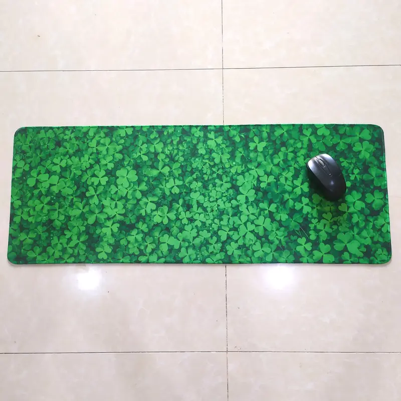 Lót chuột cỡ lớn 80x30cm, miếng lót bàn phím full bàn dày 3mm sắc nét bo viền chắc chắn 3