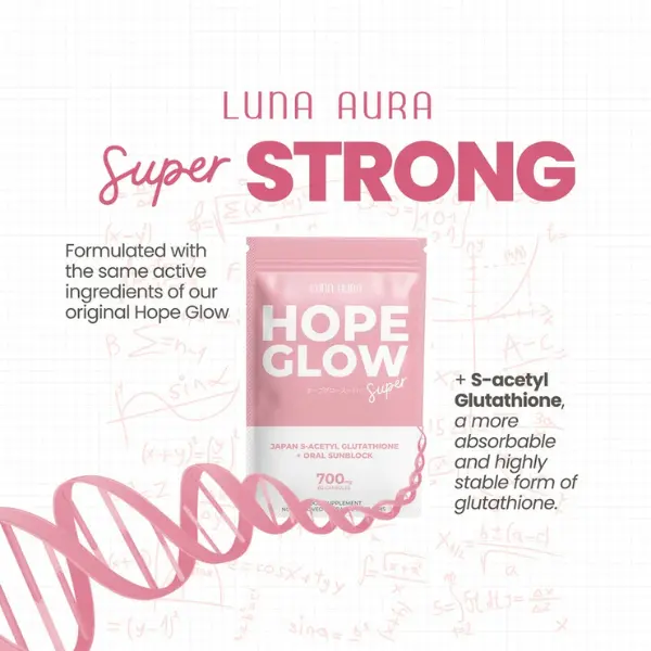 aura glutathione Amazon.com: Luna Aura Hope Glow Skin Pro, 30 Capsules : Health & Household main image 0